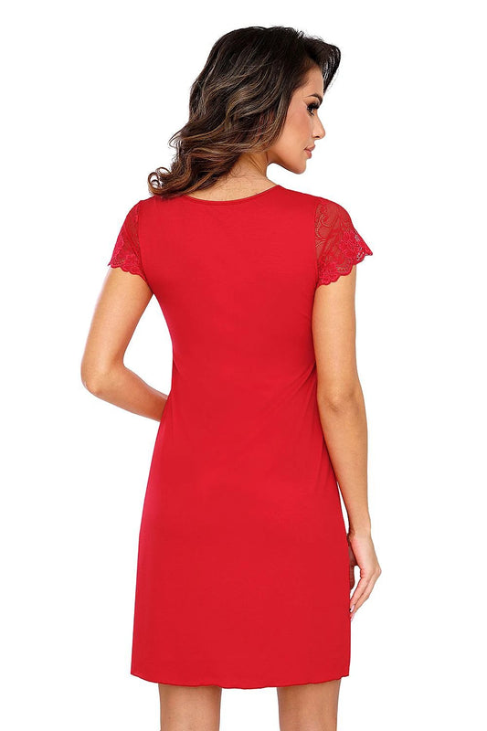 Donna Betty Chemise - Elegant Lace-Trimmed Nightwear with Soft Viscose and Flattering Design by Donna