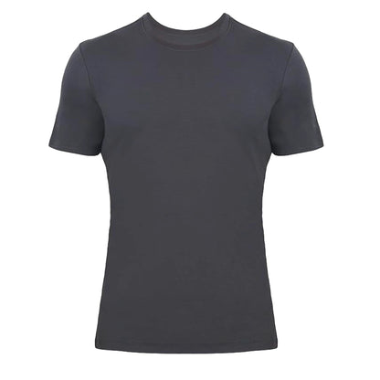 Premium T-Shirts for Men Rayon Made from Bamboo Crewneck Undershirt Tees Moisture Wicking 1 Pack by M.O.S