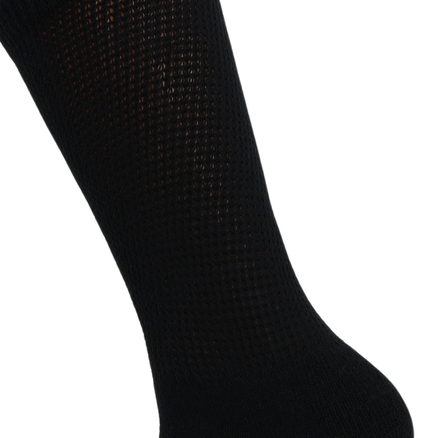 Men's Diabetic Loose Fit Non - Binding Crew Socks, 3 Pairs, Cushioned Sole, Sizes 9 - 11, 10 - 13, 13 - 15 - Ansley Effect