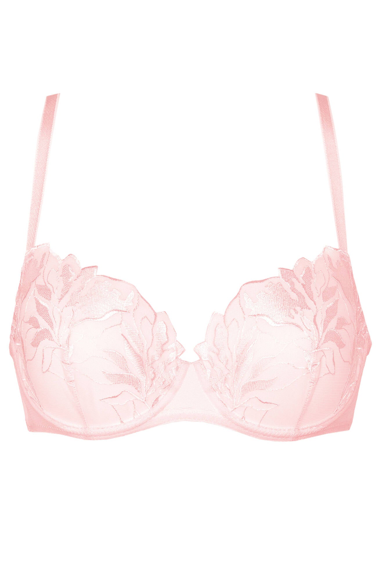 Gorteks Coco Pink Transparent Demi Underwire Bra