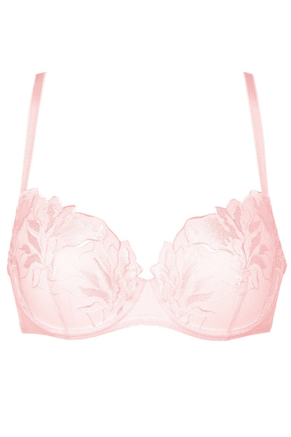 Gorteks Coco Pink Transparent Demi Underwire Bra
