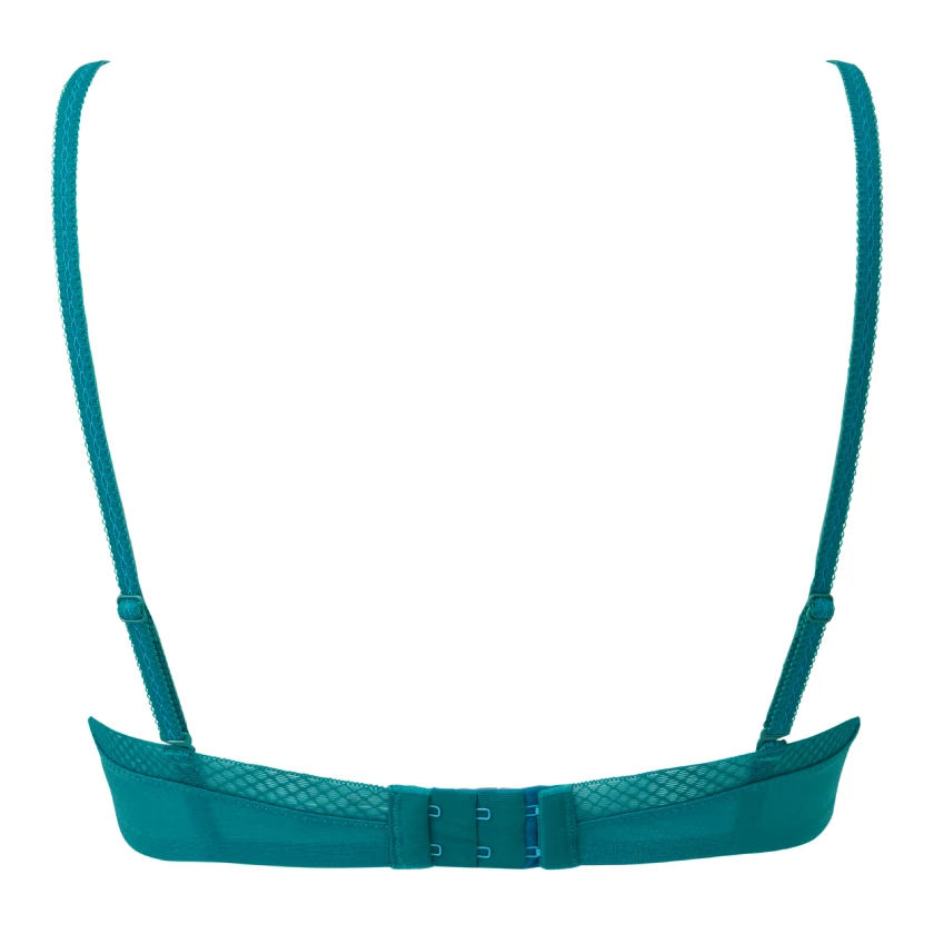 Gossard Glossies Sheer Molded Bra Emerald by Gossard Lingerie