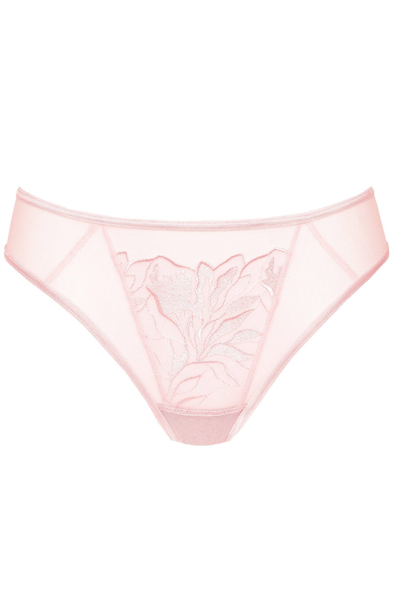Gorteks Coco Pink Sheer Mesh Thong Panty