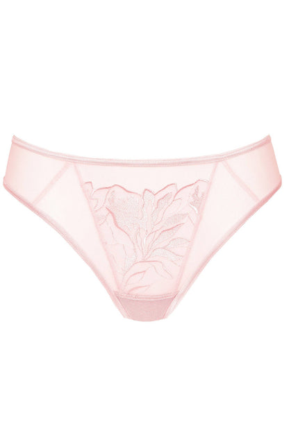 Gorteks Coco Pink Sheer Mesh Thong Panty