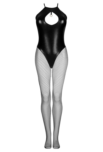 Beauty Night Dark Magnet Glossy Wetlook Bodysuit