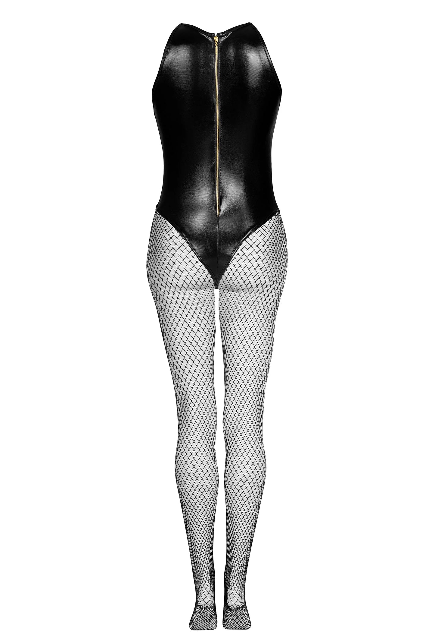Beauty Night Dark Magnet Glossy Wetlook Bodysuit