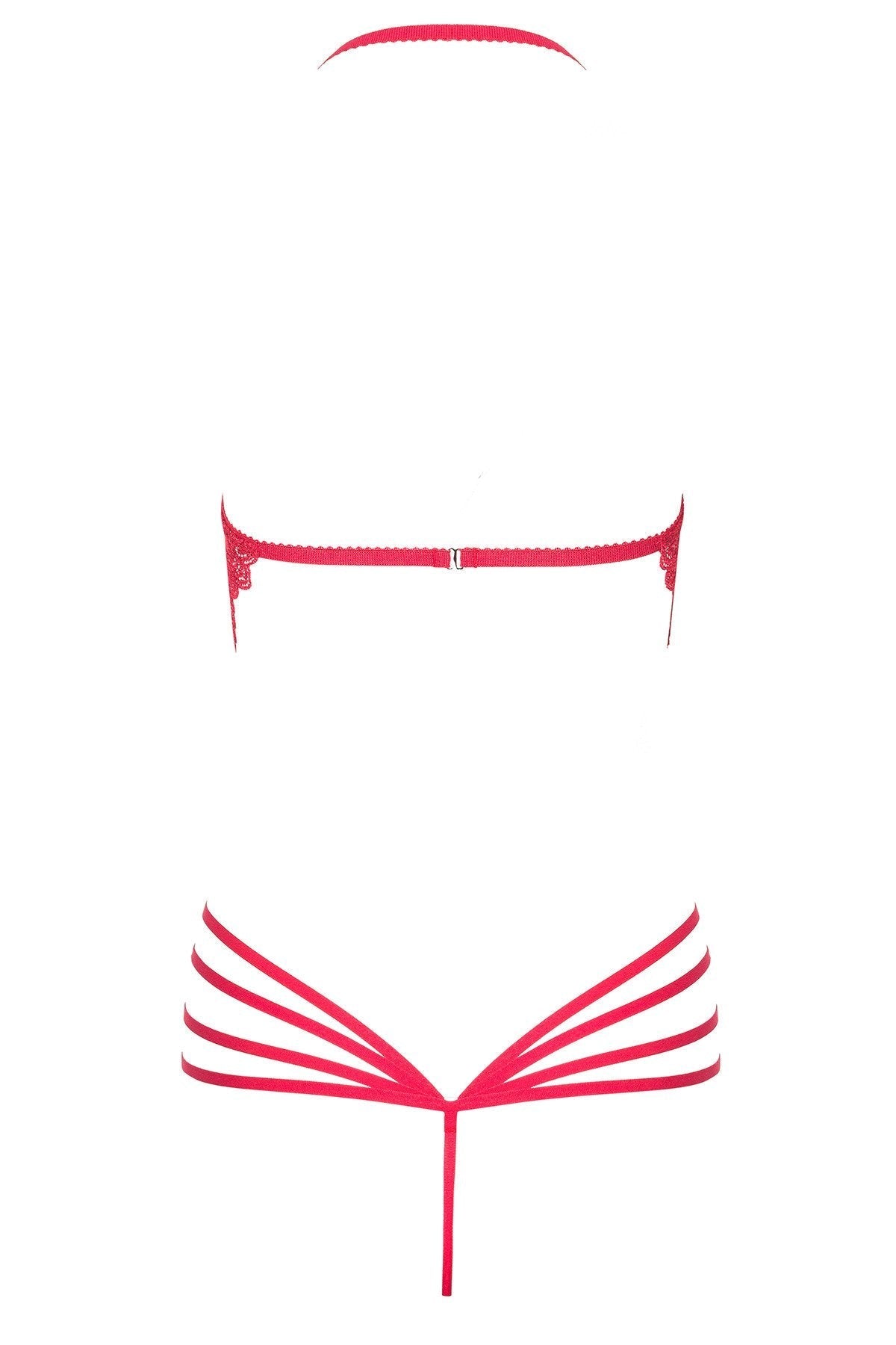 Beauty Night Denver Strappy Lace Teddy