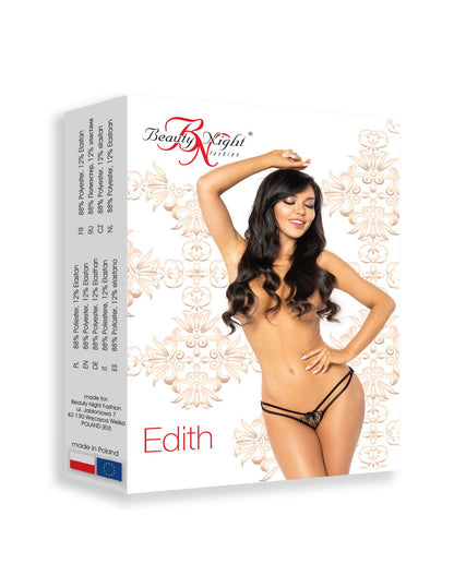 Beauty Night Edith Sexy String Peek-A-Boo Panty