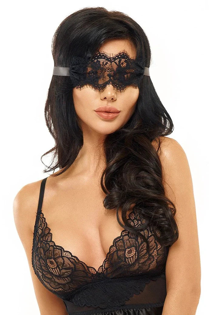 Beauty Night Eve Sensual Lace Face Mask