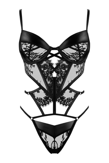 Beauty Night Leonela Sheer Lace Teddy