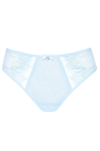 Sheer Mesh Bikini Panty Gorteks Mable Baby Blue by Gorteks Lingerie