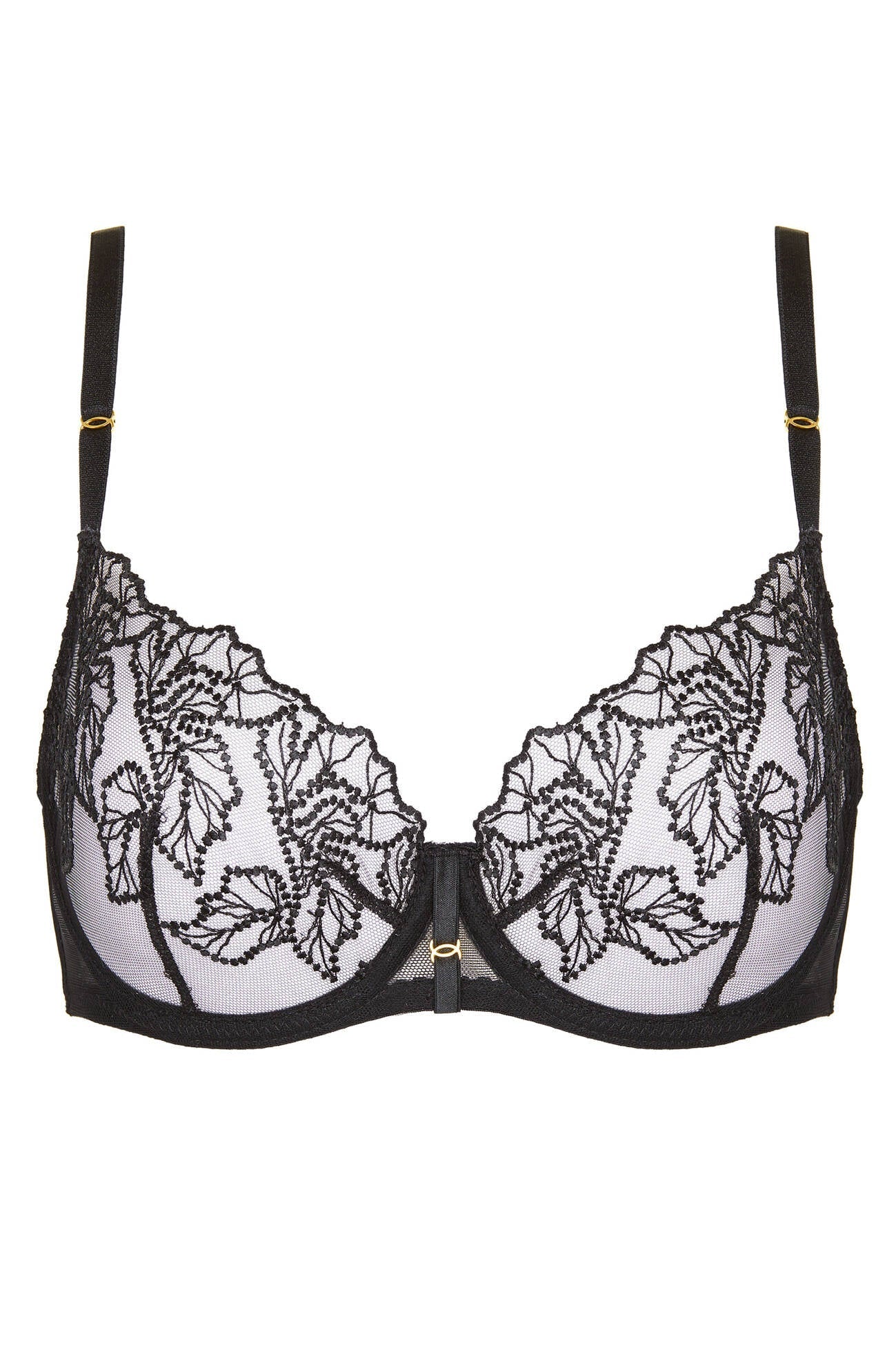 Gorteks Madame Sheer Mesh Demi Cup Bra