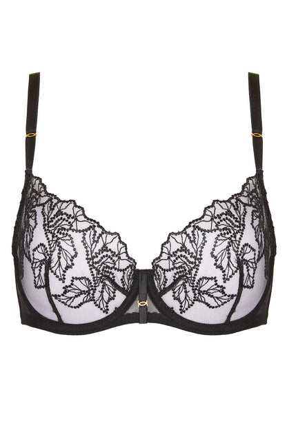 Gorteks Madame Sheer Mesh Demi Cup Bra