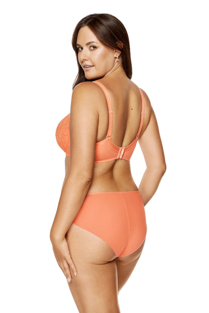 Gorteks Pamela Peach Semi Sheer Bikini Panty