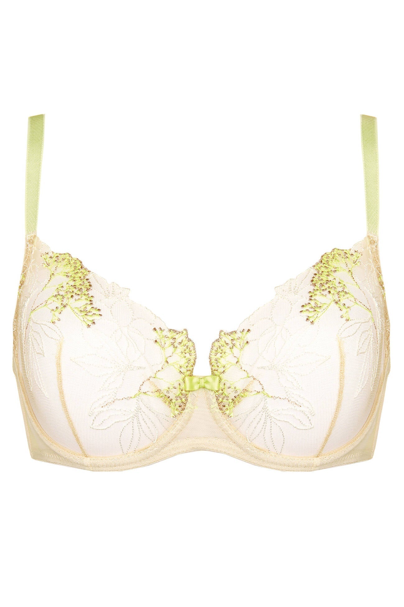 Gorteks Soleil Sheer Mesh Demi Cup Bra