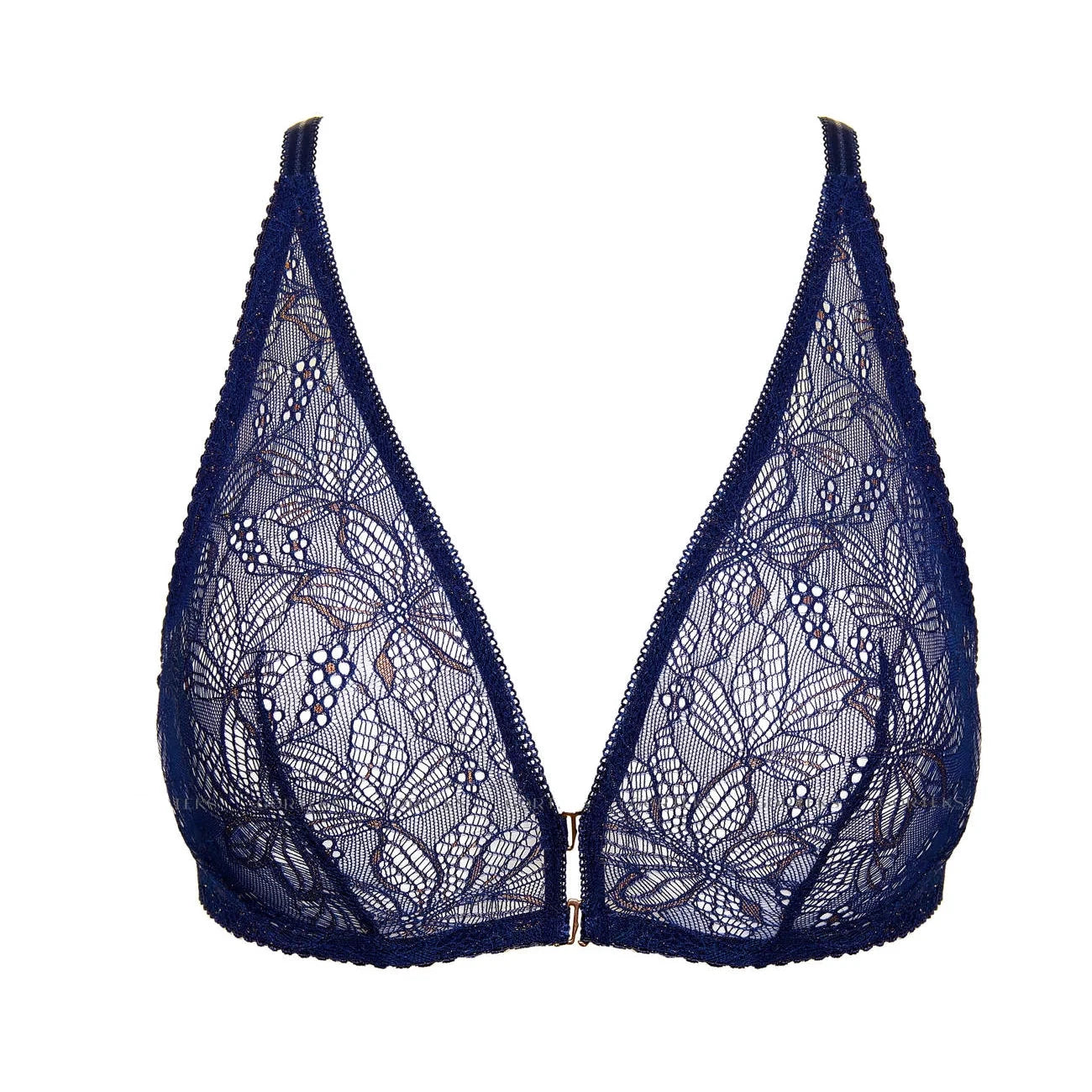 Sheer Lace Front Clasp Bralette Gorteks Tango by Gorteks Lingerie