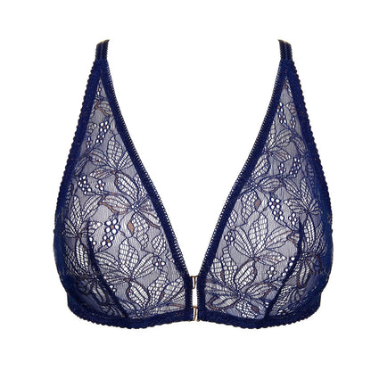 Sheer Lace Front Clasp Bralette Gorteks Tango by Gorteks Lingerie