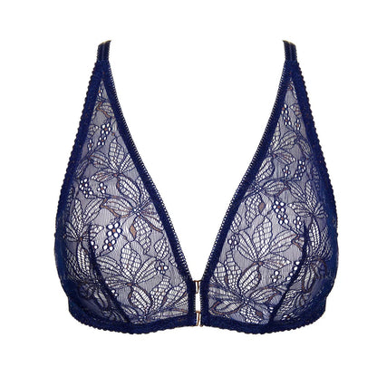 Gorteks Tango Sheer Lace Front Clasp Bralette