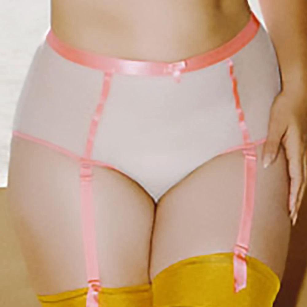 Fishnet Pin-Up High Waist Panty Claudette by Claudette Lingerie