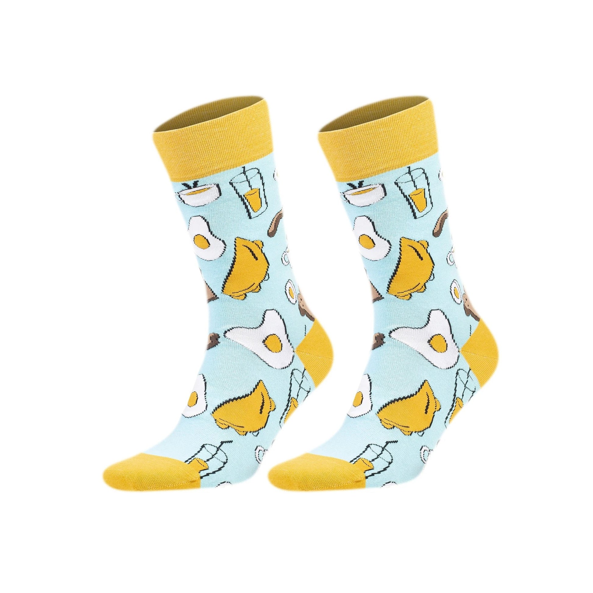 Colorful Casual Cotton Socks for Men and Women 1 Pair by M.O.S