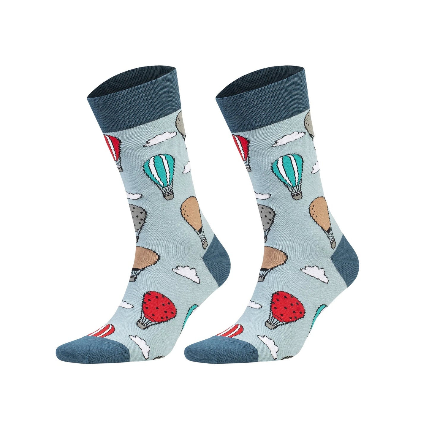Colorful Casual Cotton Socks for Men and Women 1 Pair by M.O.S