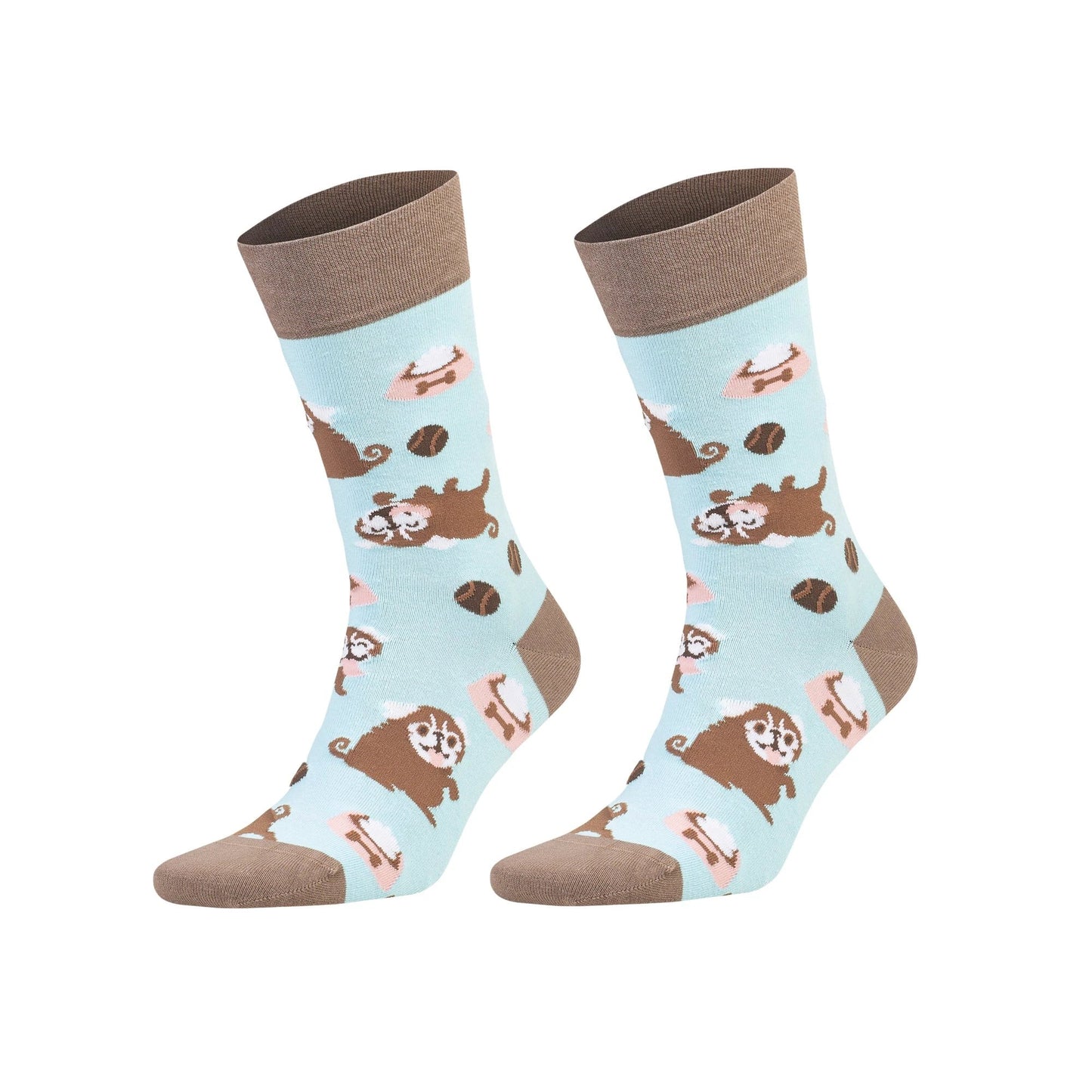 Colorful Casual Cotton Socks for Men and Women 1 Pair by M.O.S