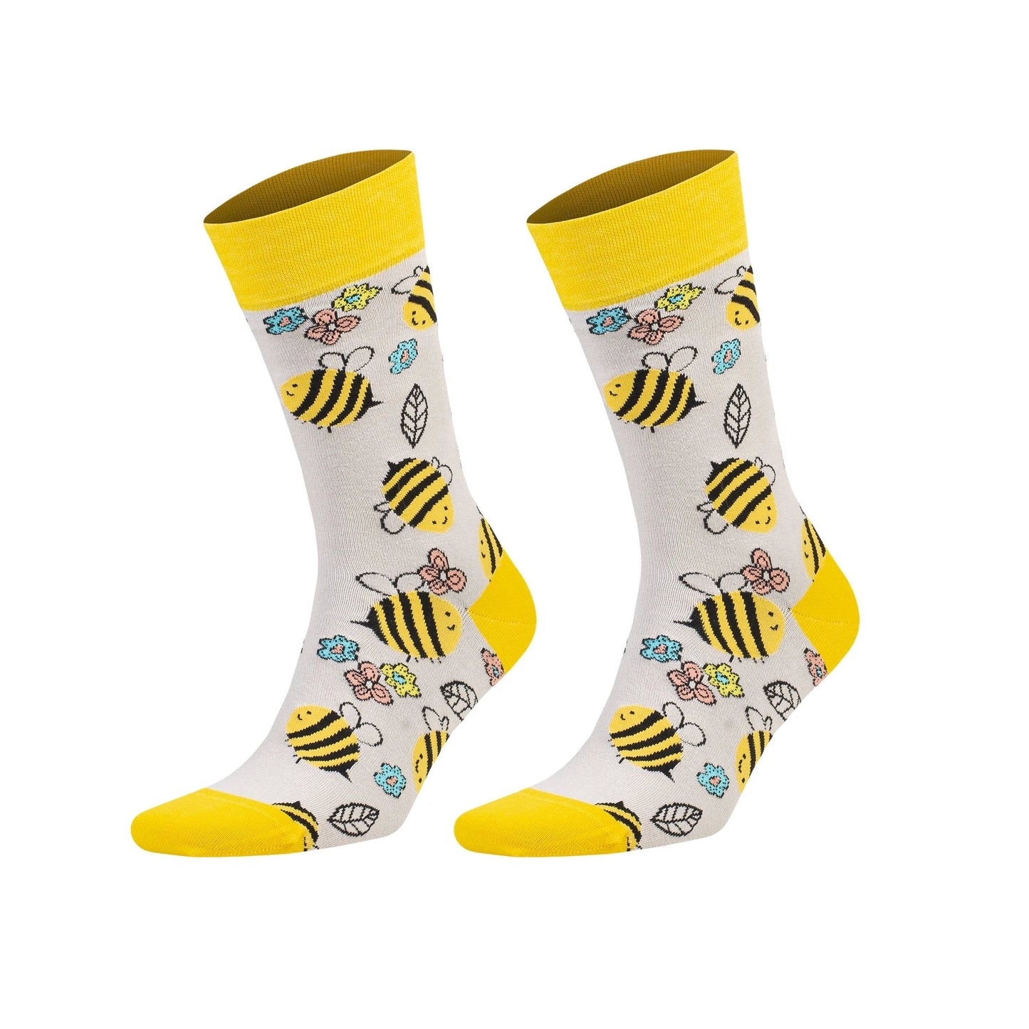 Colorful Casual Cotton Socks for Men and Women 1 Pair by M.O.S