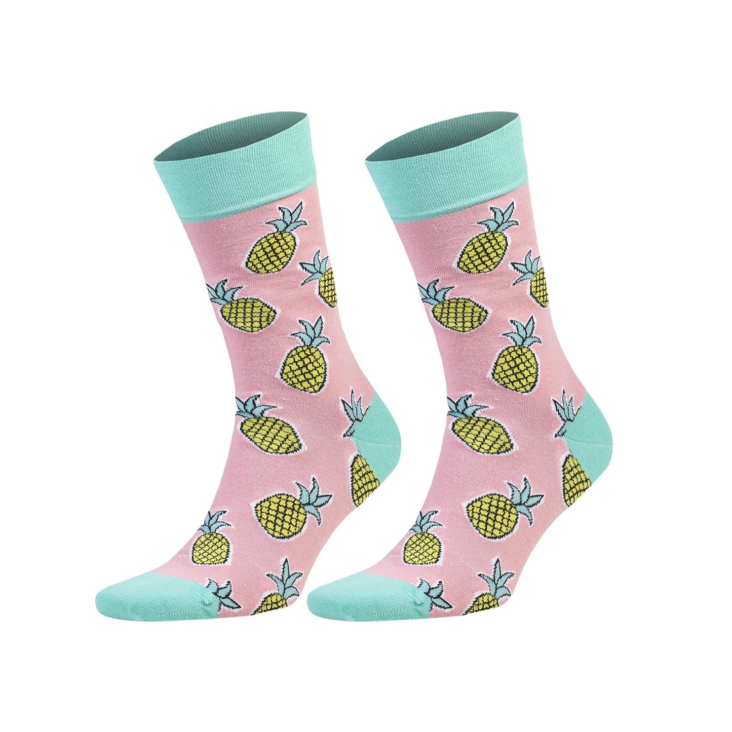 Colorful Casual Cotton Socks for Men and Women 1 Pair by M.O.S