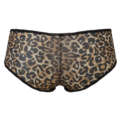 Gossard Glossies Leopard Print Sheer Boyshort Panty-3