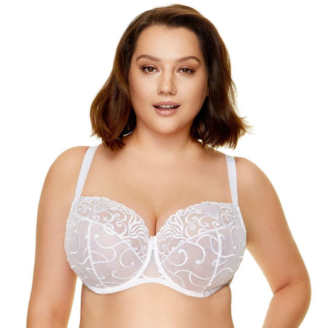 Gorteks Fiore Sheer Full Figure Bra