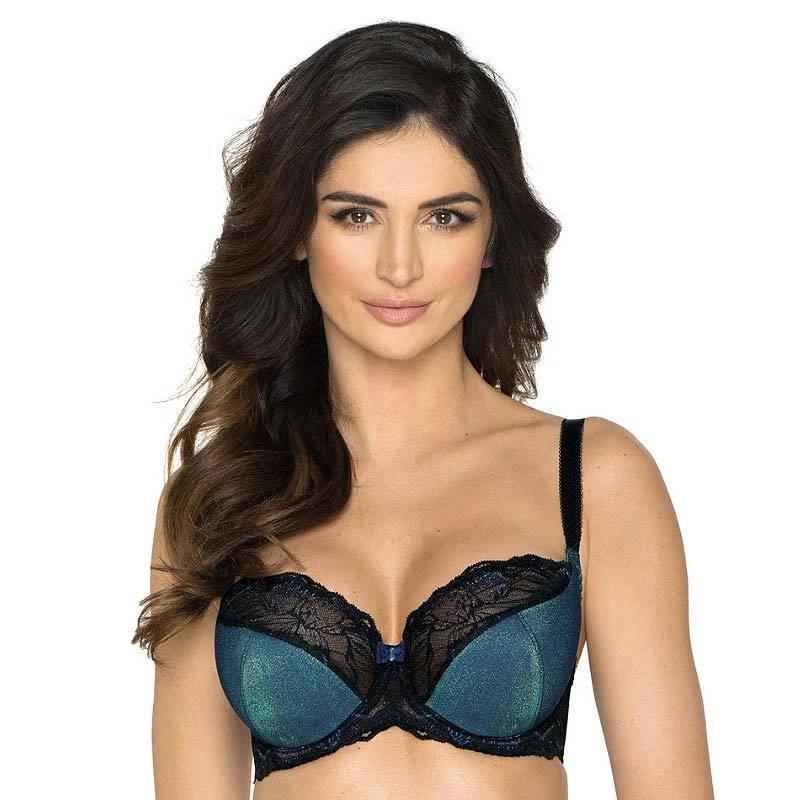 Half Padded Bra Full Figure Cups Gorteks Ariel by Gorteks Lingerie