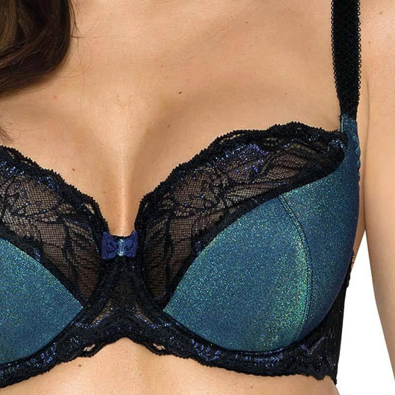 Half Padded Bra Full Figure Cups Gorteks Ariel by Gorteks Lingerie