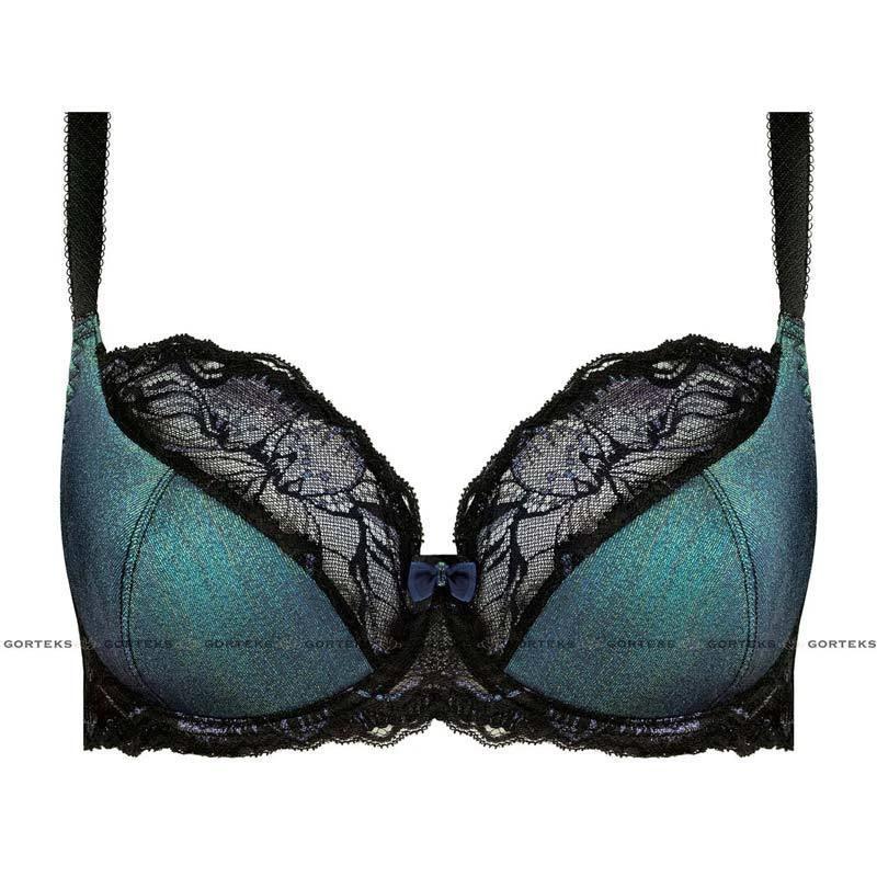 Half Padded Bra Full Figure Cups Gorteks Ariel by Gorteks Lingerie