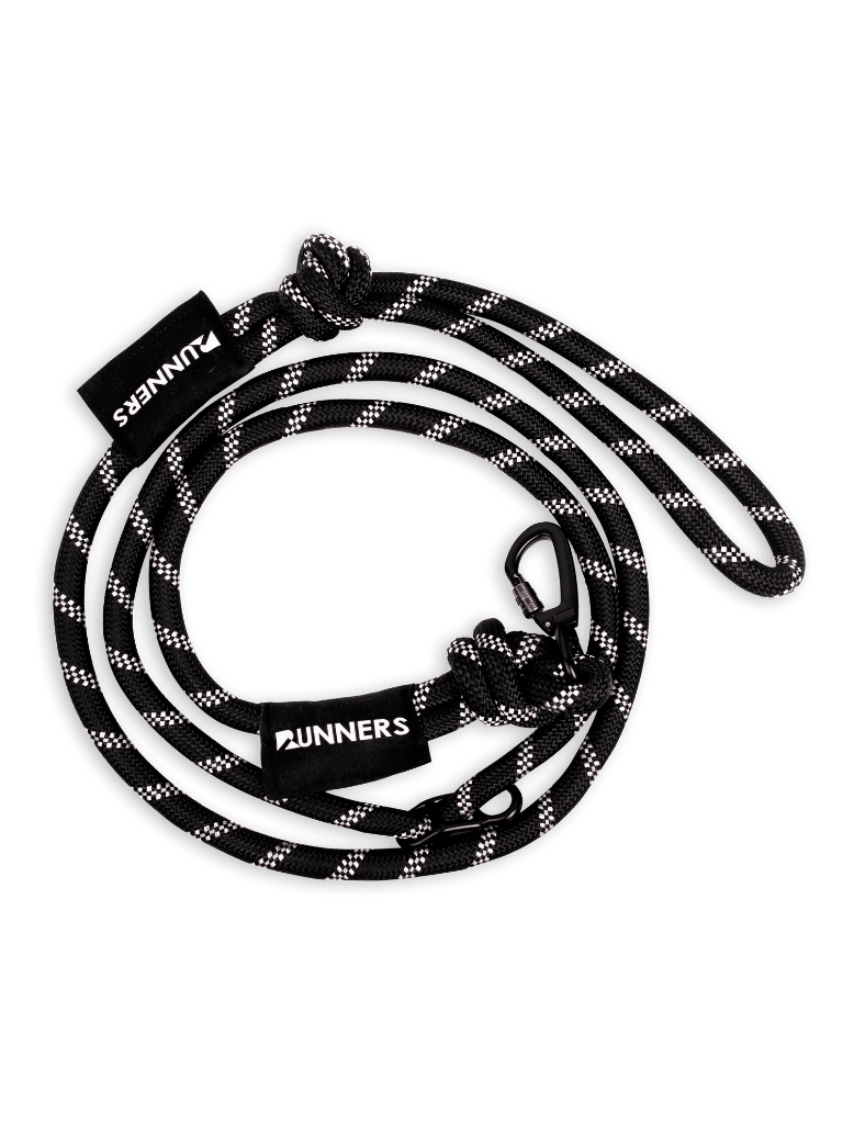 Trail Companion Adjustable Hands-Free Dog Leash – Black