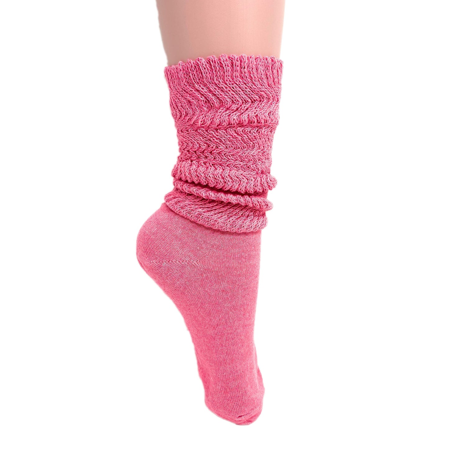 Women's Cotton Lightweight Slouch Socks  Extra Thin 1 Pair Soft and Breathable-3