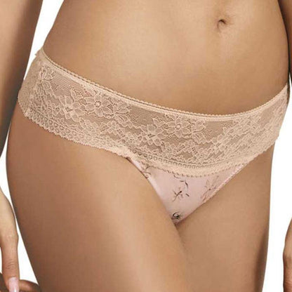 Kinga Soffione Lace Thong Panty