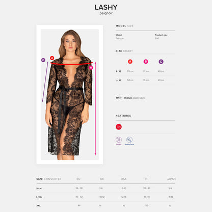 Obsessive Lashy Sheer Eyelash Peniuar