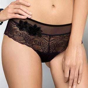 Lise Charmel Fleur de Kerala Luxury Sheer Lace Boyshort Panty by Lise Charmel