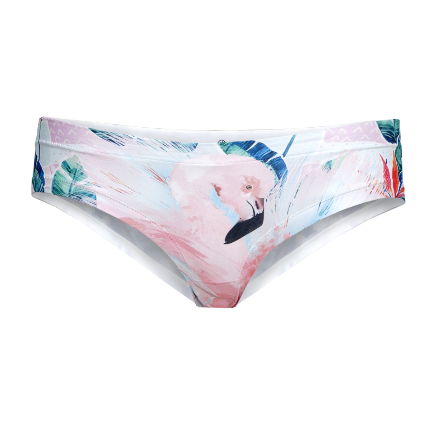 Memème Women's Fantasy Dreams Flamingo Panties - Ultra-Comfortable Breathable Cotton Stretch Fit