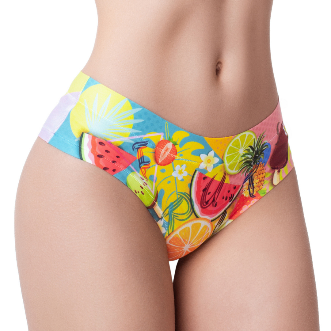 Memème Fresh Summer Mix Panties - Ultra-Comfortable, Breathable, Unique Designs