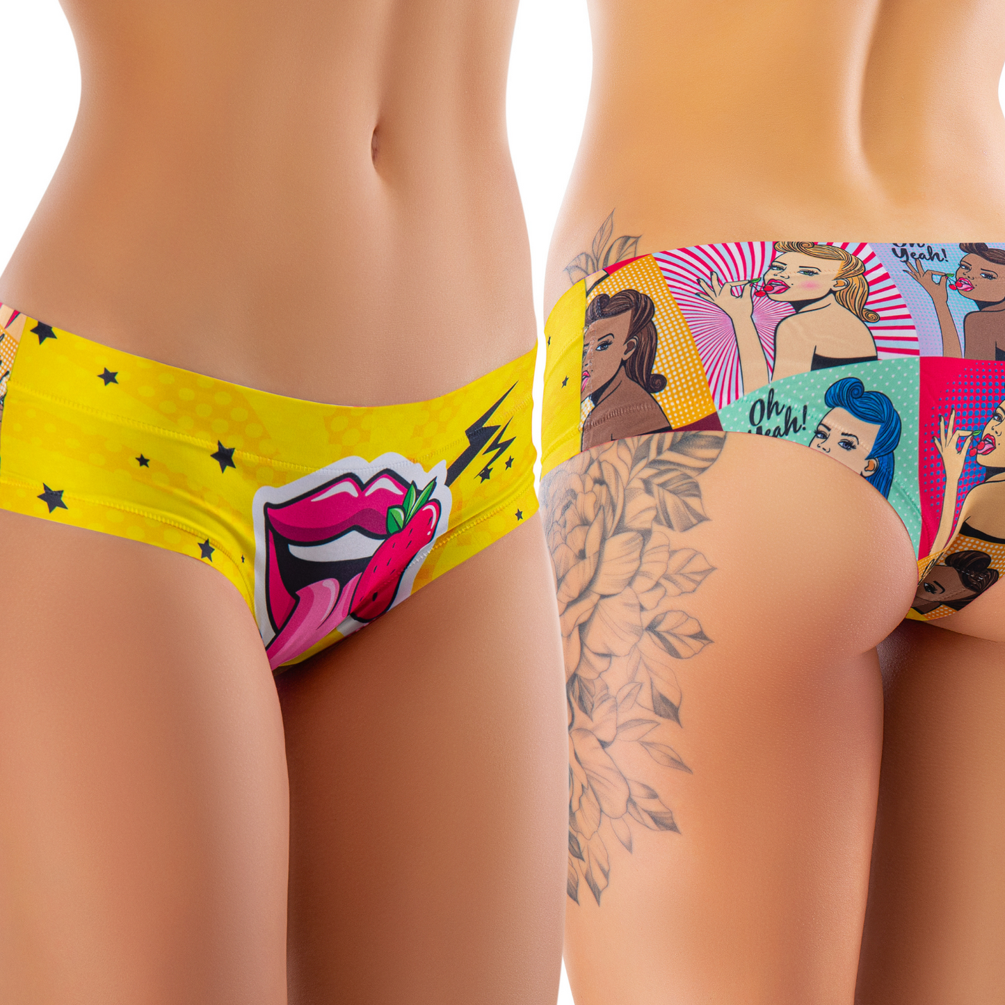 Memème Women's Intrigue Temptation Panties - Ultra-Comfortable, Breathable Cotton, Stretchy Fit