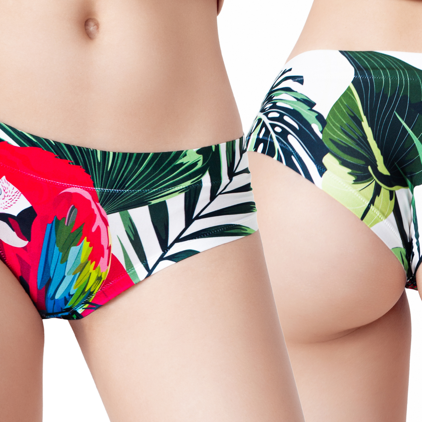 Memème Women's Ultra-Comfortable JUMANJI Ara Panties - Breathable Cotton Crotch and Stretchy Fit for Everyday Use