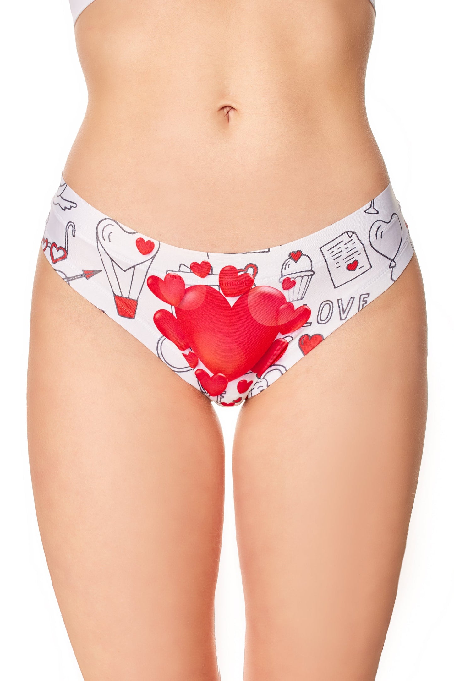 Memème Women's Ultra-Comfortable Panties - Breathable Cotton Crotch, Stretchy Fit, Original Designs for Everyday Use