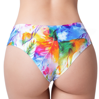 Memème Women's Mystic Vibes Aquarel Panties - Ultra-Comfortable with Breathable Cotton and Stretchy Fit