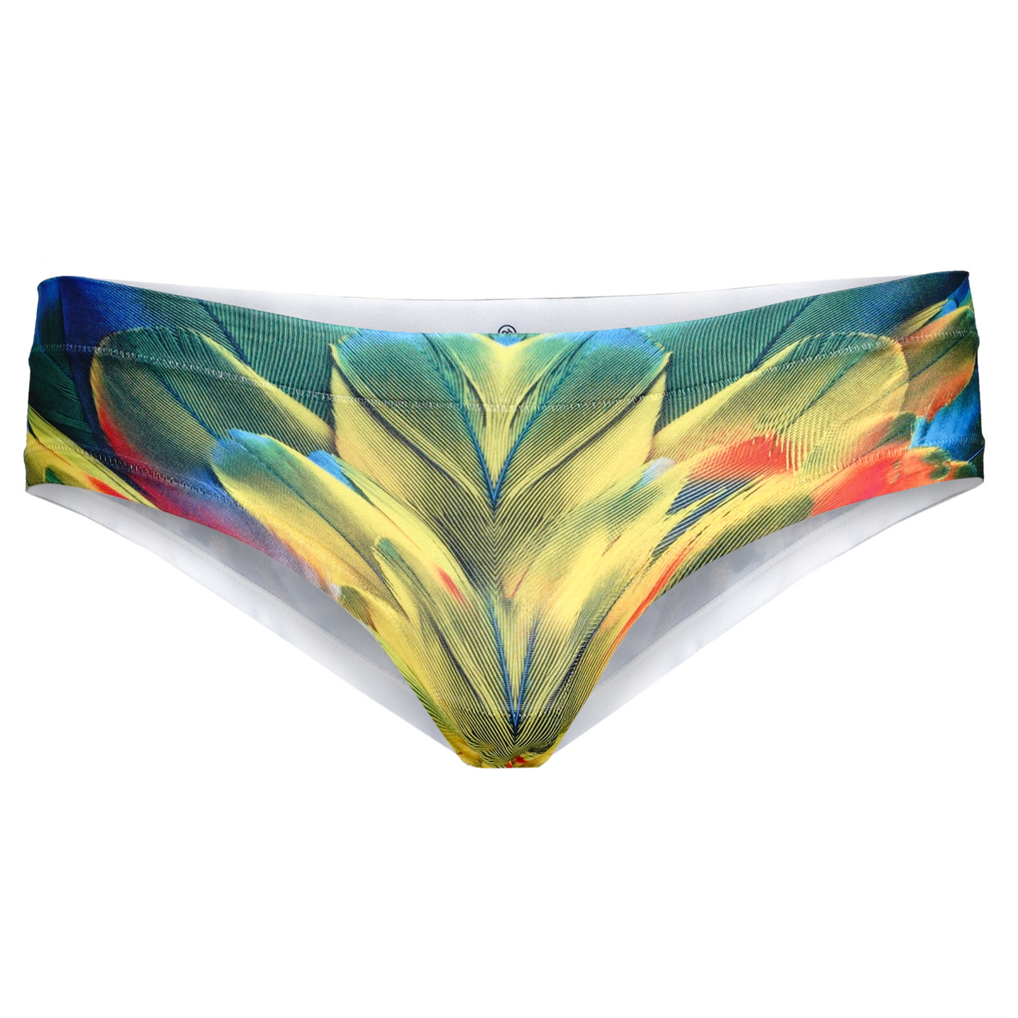 Memème Women's Ultra-Comfortable Paradise Birds Parrot Panties - Breathable Cotton Crotch and Stretchy Fit