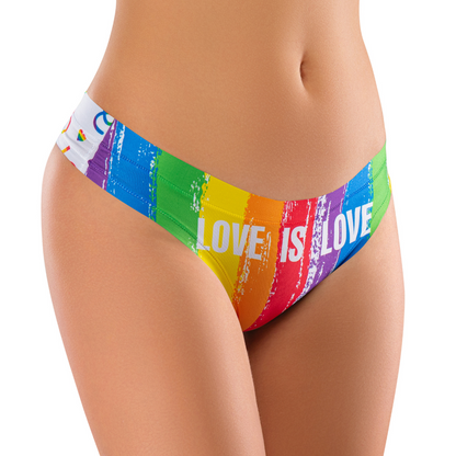 Memème Women's Ultra-Comfortable Pride Panties - Breathable Cotton, Stretchy Fit and Unique Designs