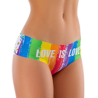 Memème Women's Ultra-Comfortable Pride Panties - Breathable Cotton, Stretchy Fit and Unique Designs