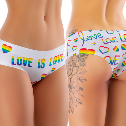 Memème Women's Ultra-Comfortable Pride Panties - Breathable Cotton, Stretchy Fit and Original Designs