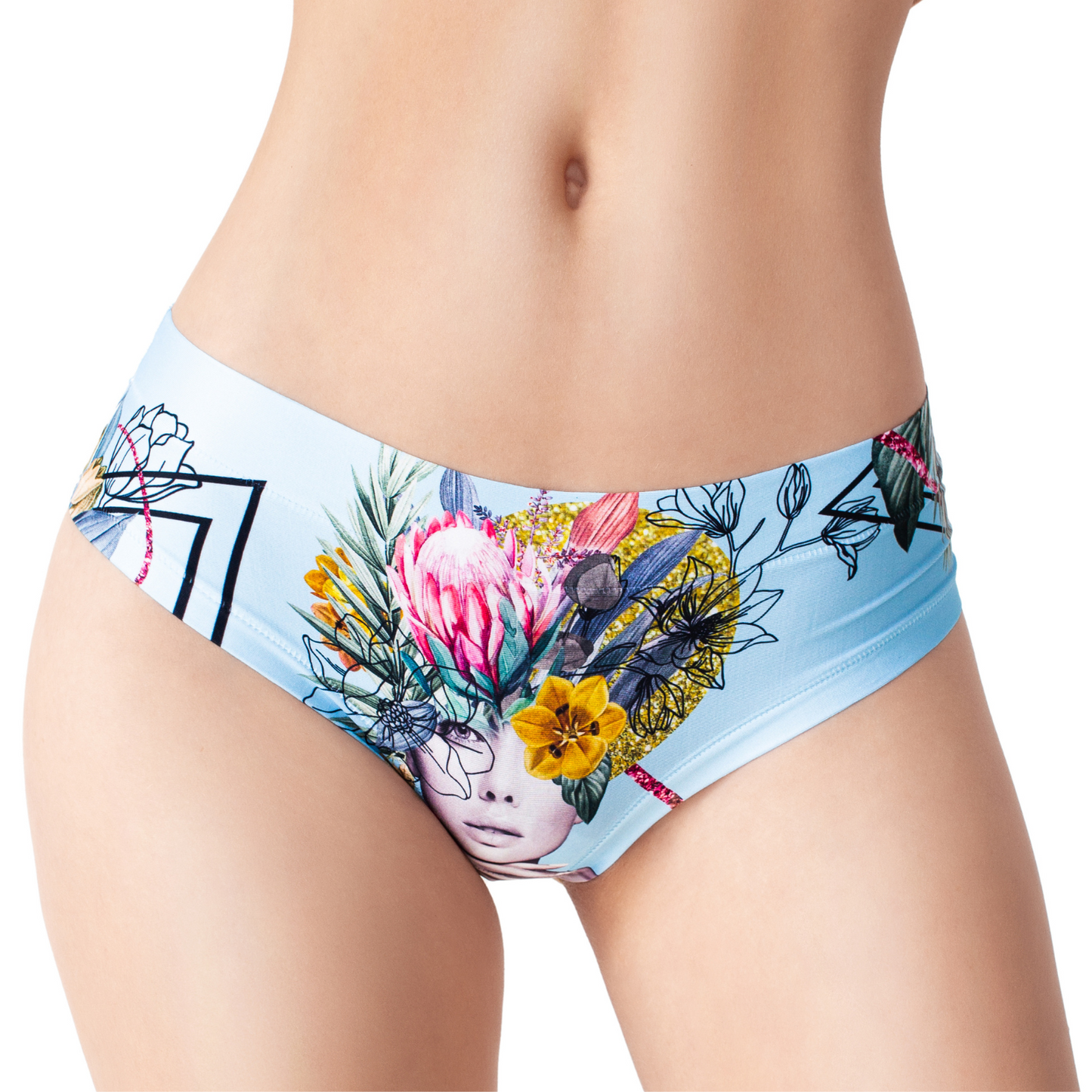 Memème Women's Secret Garden Panties - Ultra-Comfortable With Breathable Cotton And Unique Designs