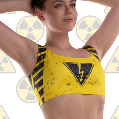 Memème Women's Ultra-Comfortable Urban Geeks Members Only Crop Top - Original Prints and Breathable Fabric